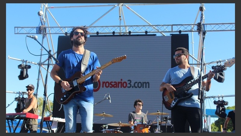 El grupo Chicos Vaca realizó su debut en Cultura Más Vos. 