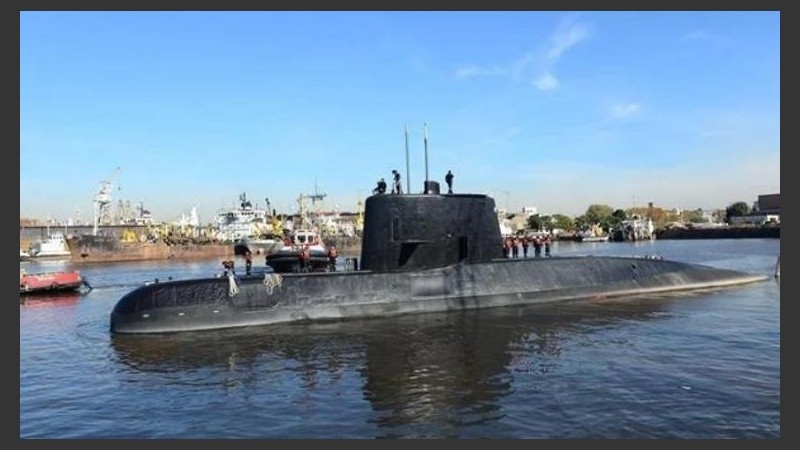 La nave siniestrada en noviembre de 2017, con 44 personas a bordo.