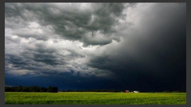 Las tormentas ponen el riesgo los sembrados.