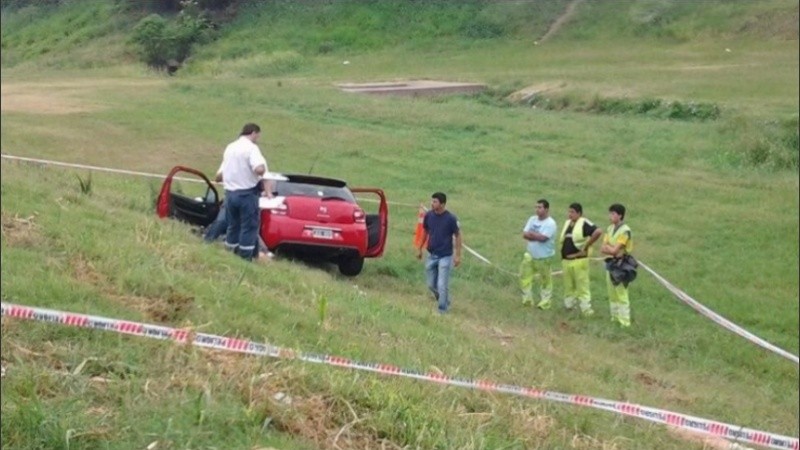 Medina y Castelli fueron acribillados de 18 balazos cuando circulaban en un Citroën DS3 rojo.