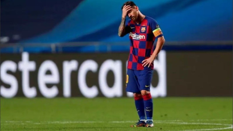 Messi no se siente bien en este contexto del Barcelona y no pudo salir del club.
