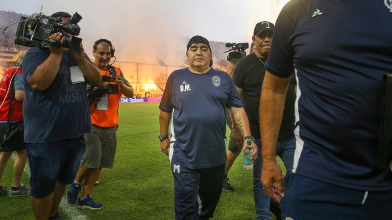 El partido entre Central y Gimnasia se jugó el 15 de febrero del 2020. El equipo de Diego cayó 1 a 0. 