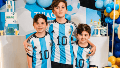 Lionel Messi y las huellas del Mundial: "Cuando mis hijos pelean entre ellos tiran el 