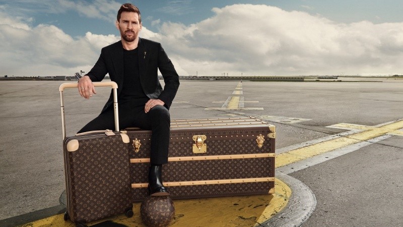 Lionel Messi posó para la nueva campaña de Louis Vuitton: la reacción de  Antonela Rocuzzo