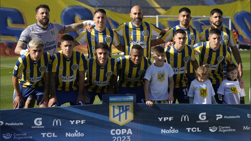 Los titulares canallas que salieron a jugar el clásico en el Gigante de Arroyito.