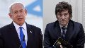 El primer ministro israelí felicitó a Javier Milei y lo invitó a visitar su país