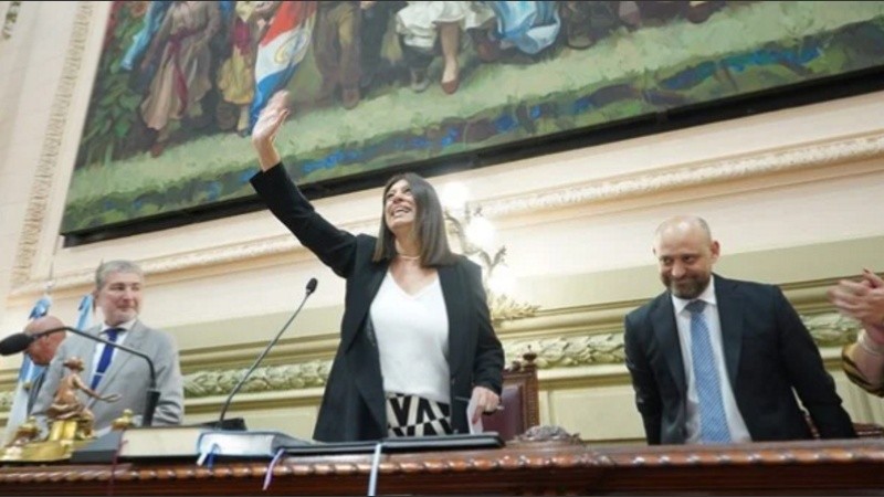 Clara García será la presidenta de la Cámara de Diputadas y Diputados de Sanya Fe a partir del 10 de diciembre.