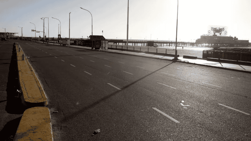 La CGT difundió imágenes para validar el efecto del paro en las calles.