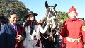 La vicepresidenta Victoria Villarruel participó en Salta de los actos por Güemes y desfiló montada a caballo