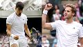 Wimbledon, sin sorpresas: Alcaraz y Sinner ganaron en otro día negativo para los argentinos en el pasto