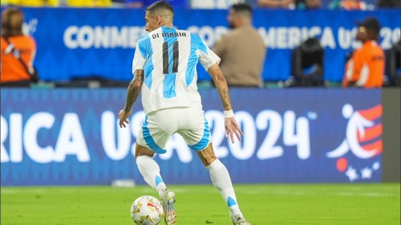 Para la posteridad: Di María jugó su último partido con Argentina.