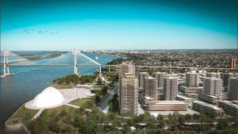 Una obra emblemática que tendrá un fuerte impacto urbanizador en el Gran Rosario