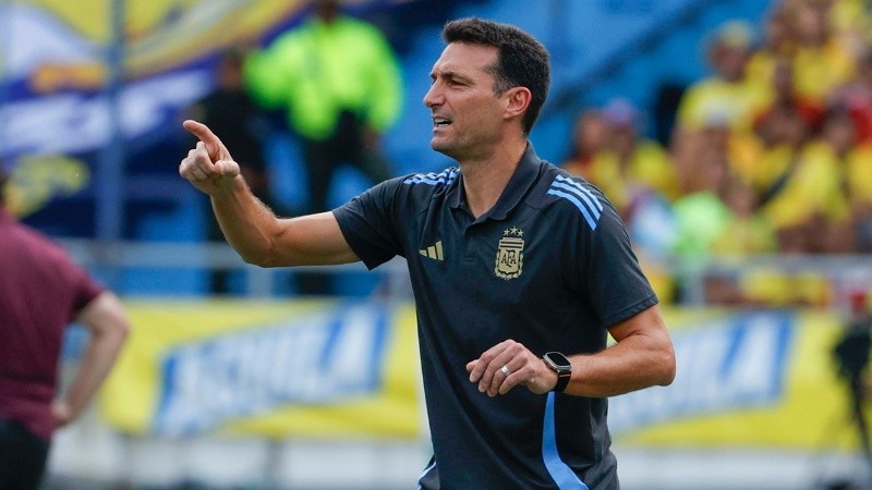 Scaloni se mostró satisfecho porque el equipo 