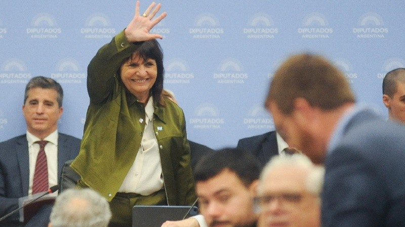 Patricia Bullrich explicará en el Congreso qué destino tendrán los fondos destinados a Seguridad en el Presupuesto 2025.