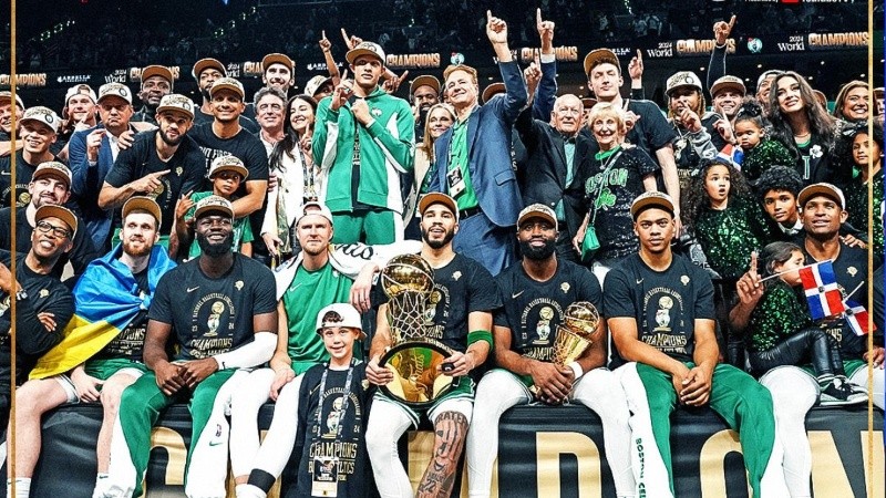 Los Celtics, últimos campeones, son la franquicia más ganadora.