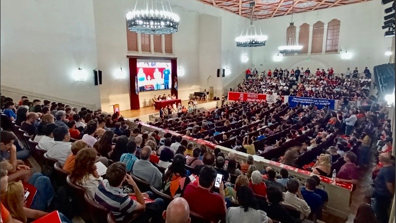 En la jornada del sábado se congregaron los correligionarios de 