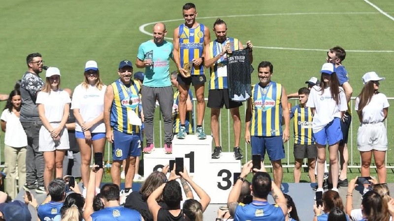 Este domingo se corrió la maratón canalla en Arroyito.