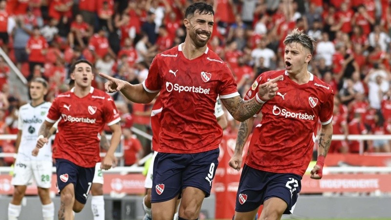 Independiente de Avellaneda venció 2-1 a Sarmiento de Junín.